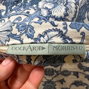 DockATot Morris & Co Blue Floral Baby dock Cushion cover